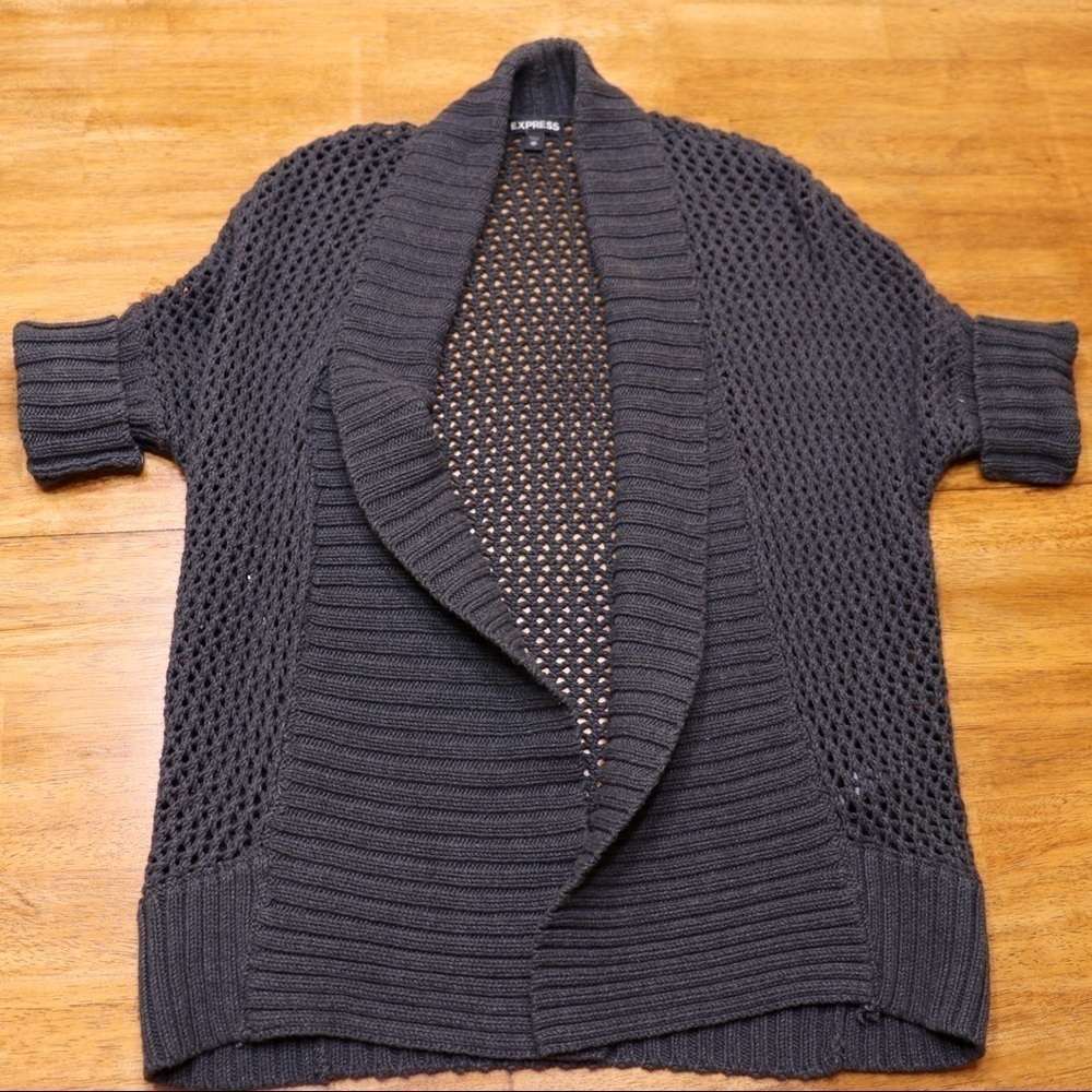 Express Open Front Cardigan - Picture 5 of 6